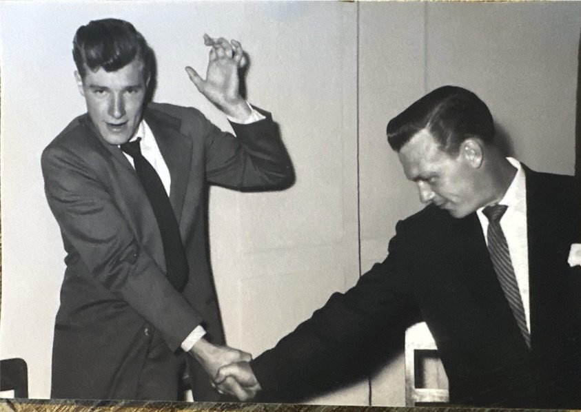 Ken Cunningham-Brown in his earlier years