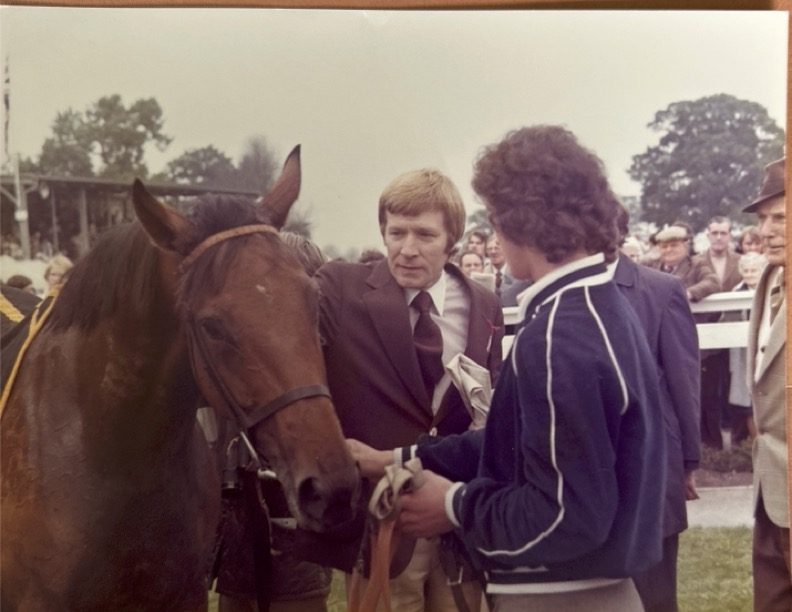 Ken at Danebury racecourse
